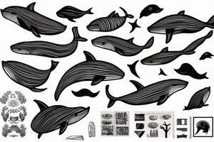 whale tattoo idea