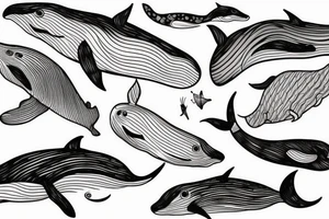 whale tattoo idea