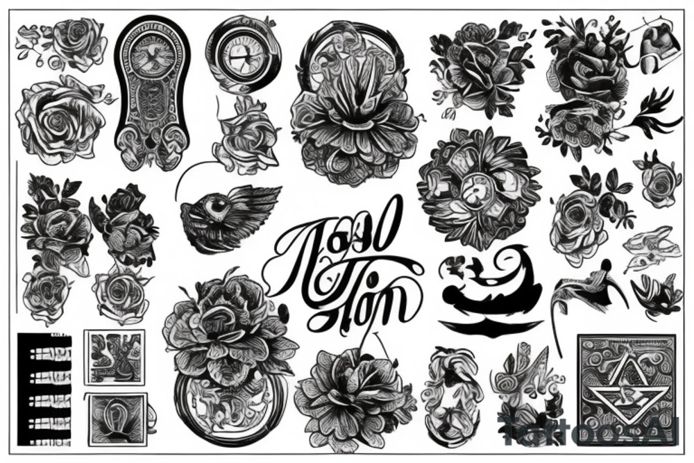 Велосипед tattoo idea