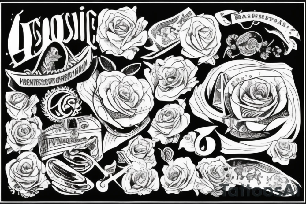 Велосипед tattoo idea