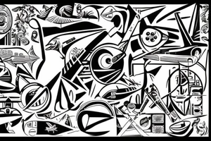 Boeing tattoo idea