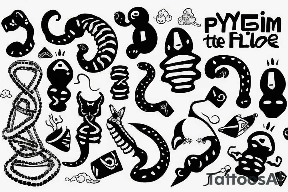 code python free life tattoo idea