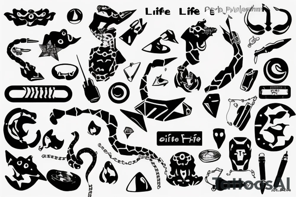 code python free life tattoo idea