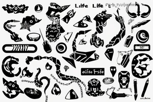 code python free life tattoo idea