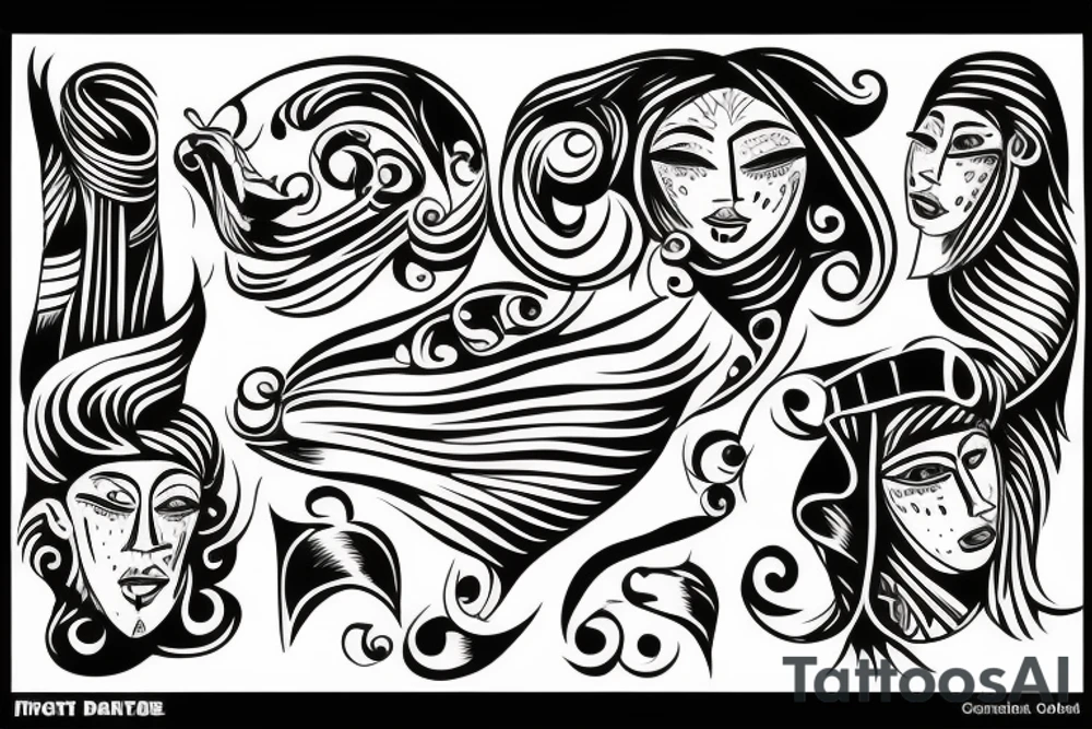 Rock tattoo idea
