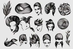 Minimal art tattoo idea