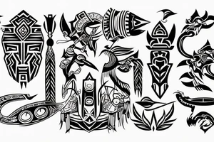 html and css together tattoo idea