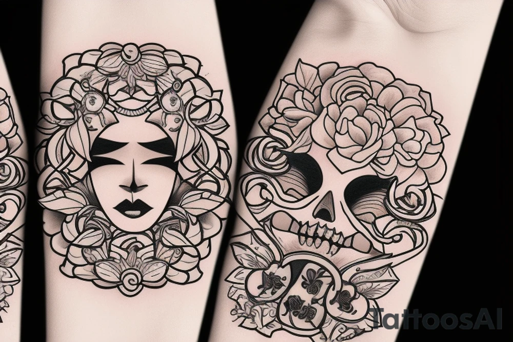 Кошка tattoo idea