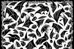 the bat tattoo idea