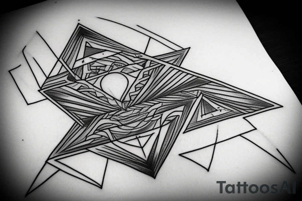 Triangle. Fire. Blue Fire. Energy. Harmony. Balance. tattoo idea Triangle. Fire. Blue Fire. Energy. Harmony. Balance. tattoo idea