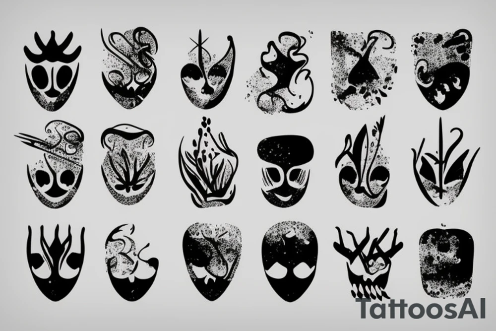 Minimal art tattoo idea