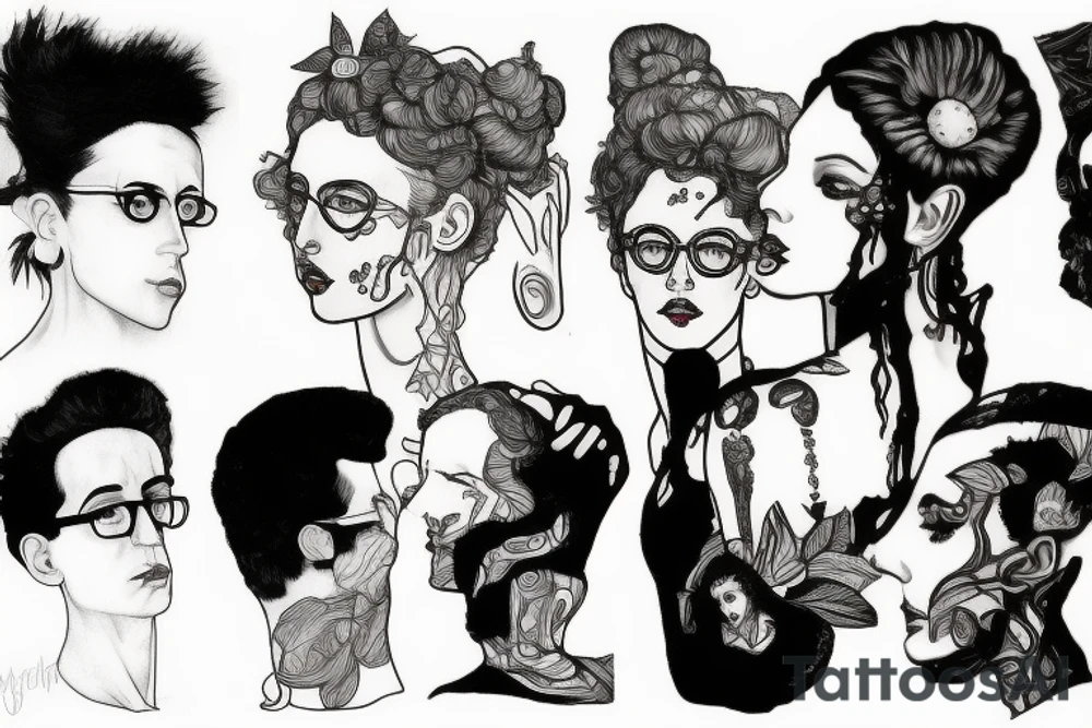 black tattoo idea