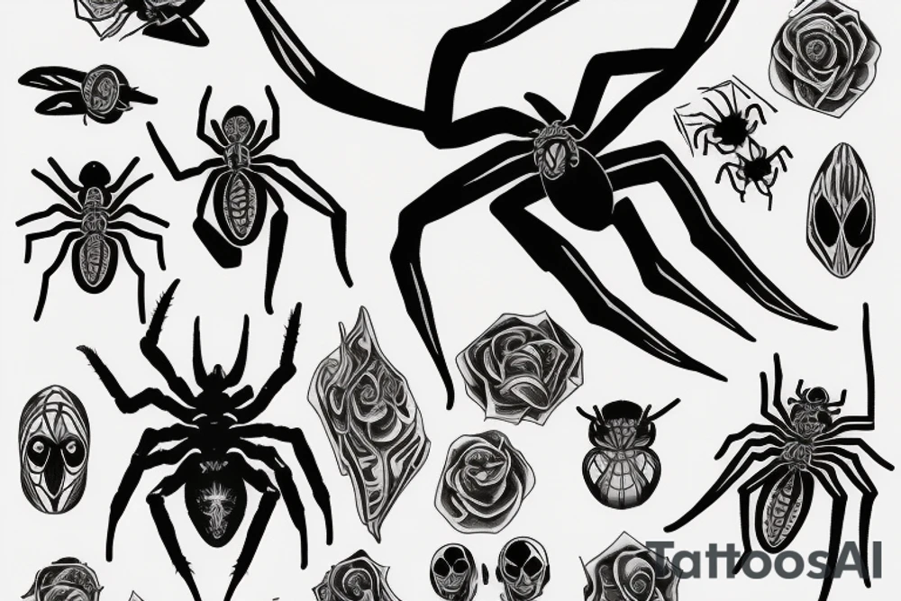 Spider, 6, tattoo idea
