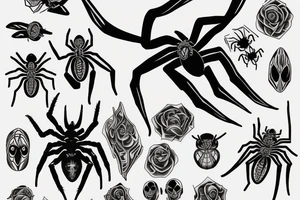 Spider, 6, tattoo idea