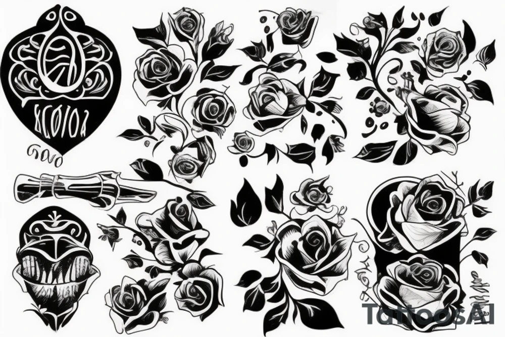 Шов со скрепками tattoo idea
