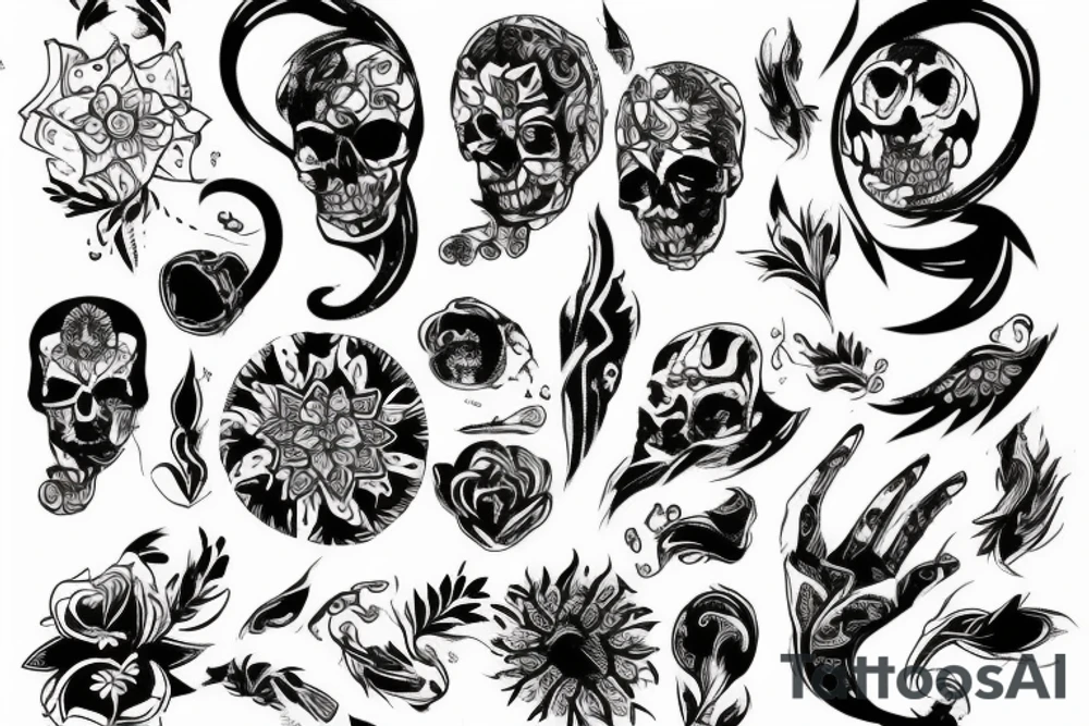 Шов со скрепками tattoo idea