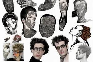 black tattoo idea