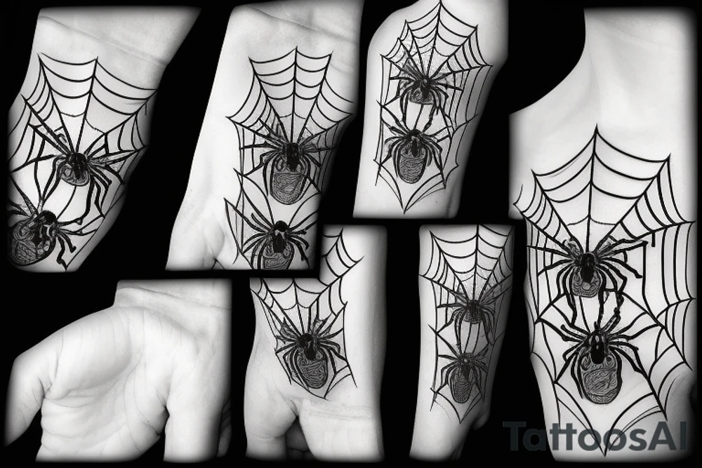 Spider, number 6 tattoo idea