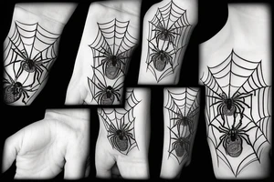 Spider, number 6 tattoo idea