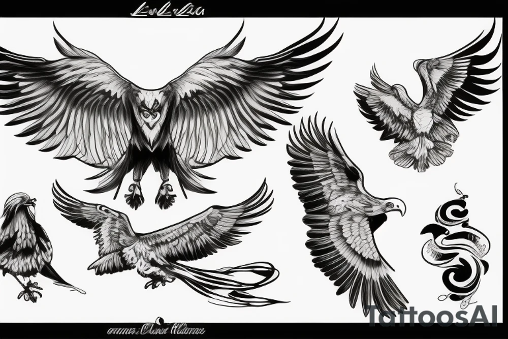 Lazio eagle tattoo idea