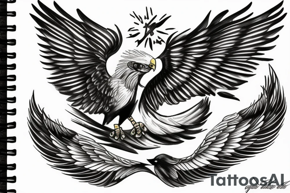 Lazio eagle tattoo idea