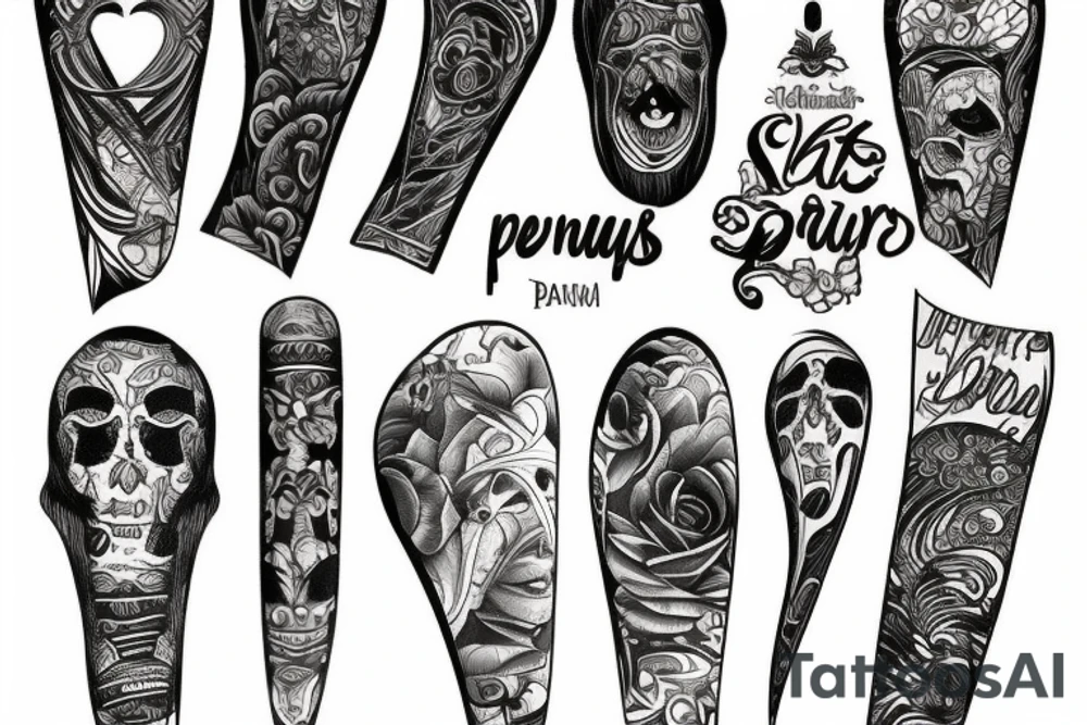 pennis tattoo idea