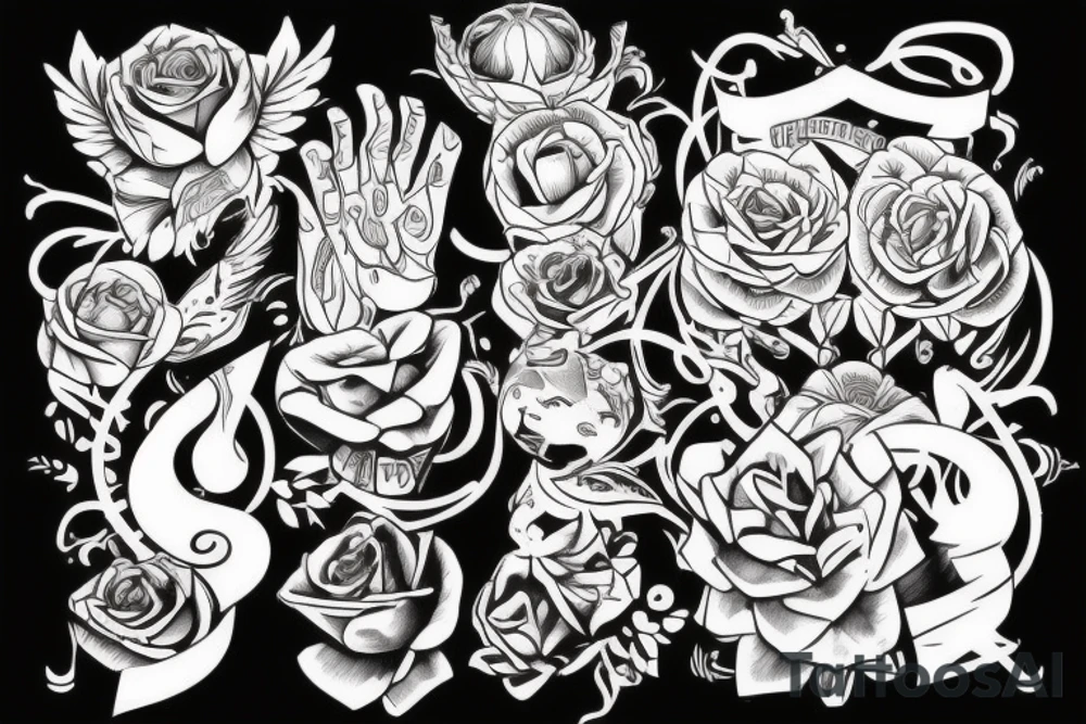 Слепой медитирующий енот tattoo idea