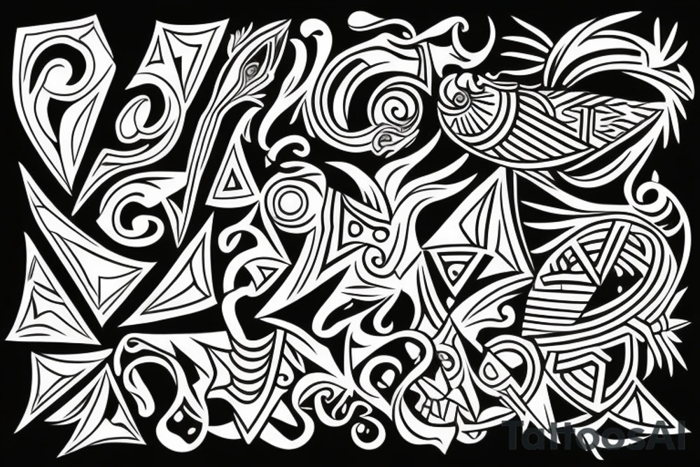 Picasso Style tattoo idea