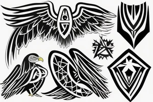 Lazio eagle tattoo idea