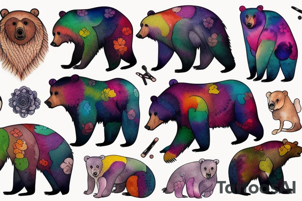Bear. tattoo idea