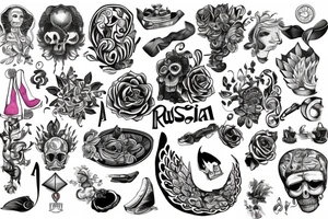 Russian real ways tattoo idea