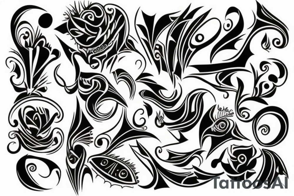 Picasso Style tattoo idea