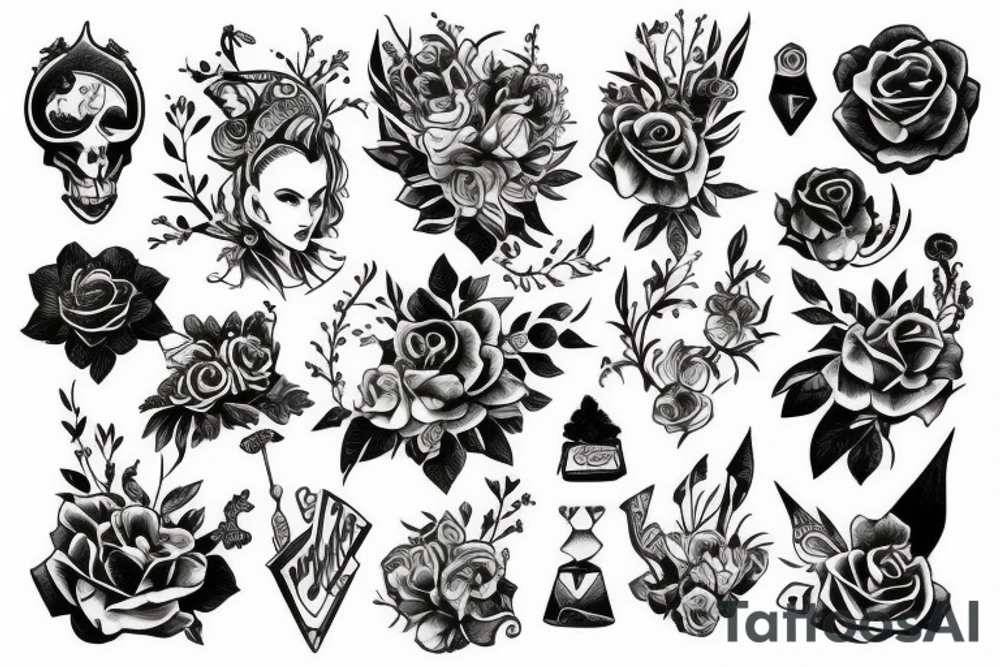 Аниме tattoo idea