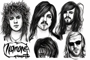Тату в стиле Paramore tattoo idea