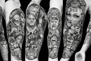 Mafia russian tattoo idea