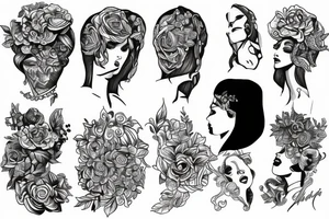 Femida statue tattoo idea