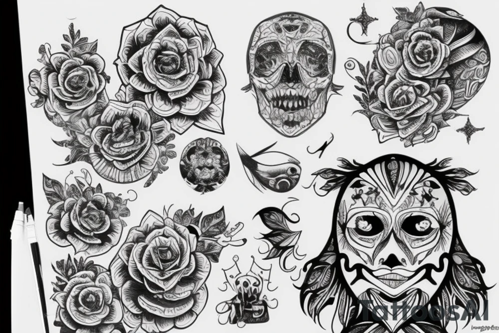 трайбл tattoo idea