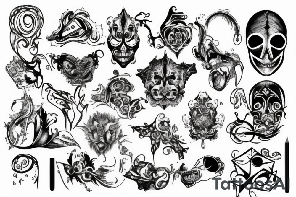 drain tattoo idea