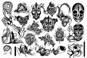 drain tattoo idea