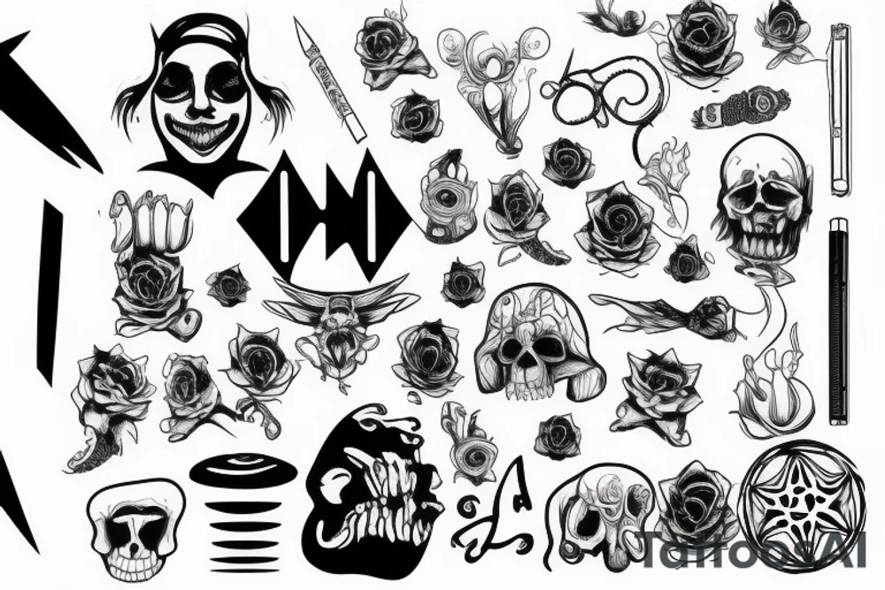 drain tattoo idea