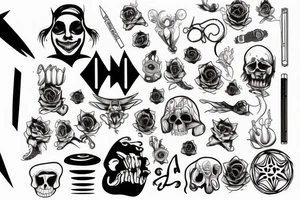 drain tattoo idea