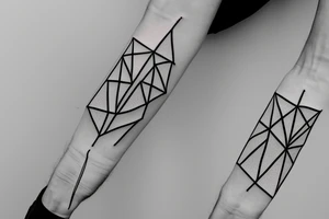triangle
line
simple tattoo idea