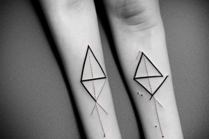 triangle
line
simple tattoo idea