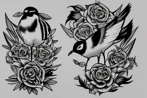 lapwing pewit angry tattoo idea