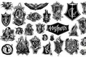 Hogwarts tattoo idea