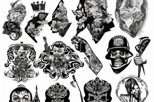 Mafia russian tattoo idea
