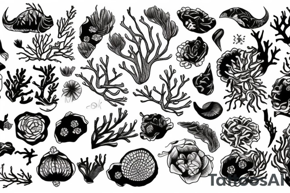 Coral tattoo idea