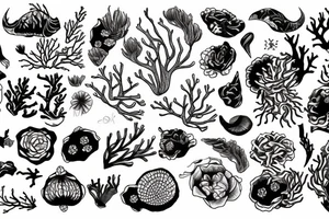 Coral tattoo idea