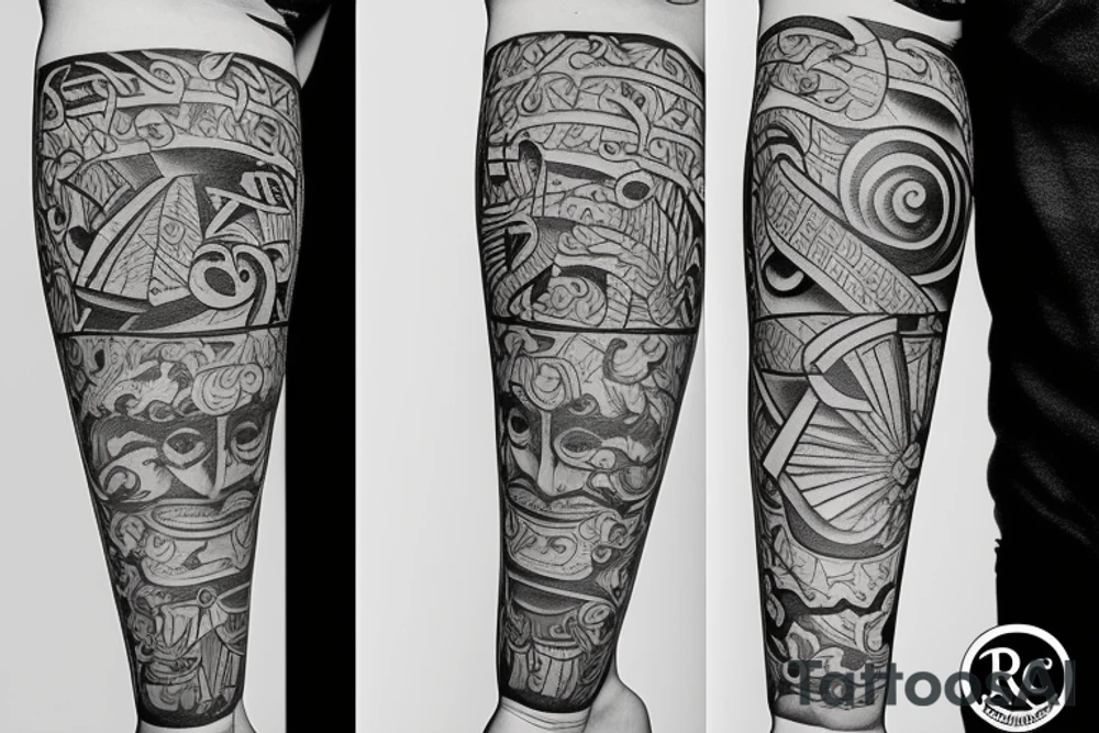 Letters RRC tattoo idea