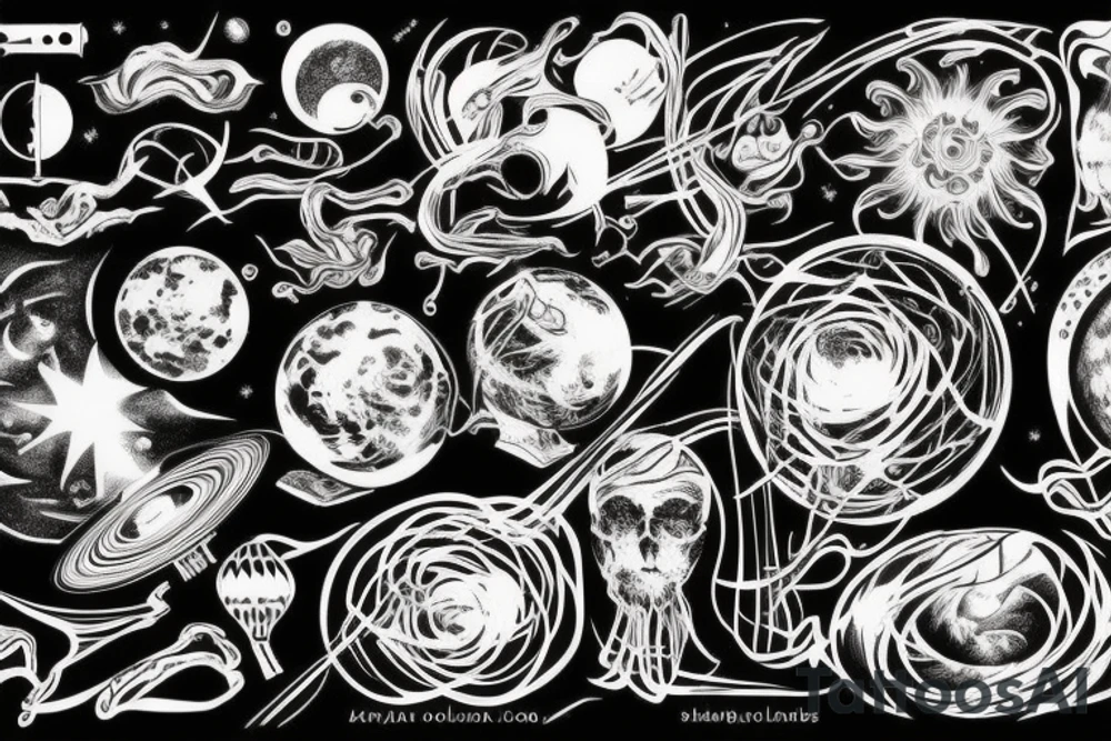 Solaris Planet Shots tattoo idea